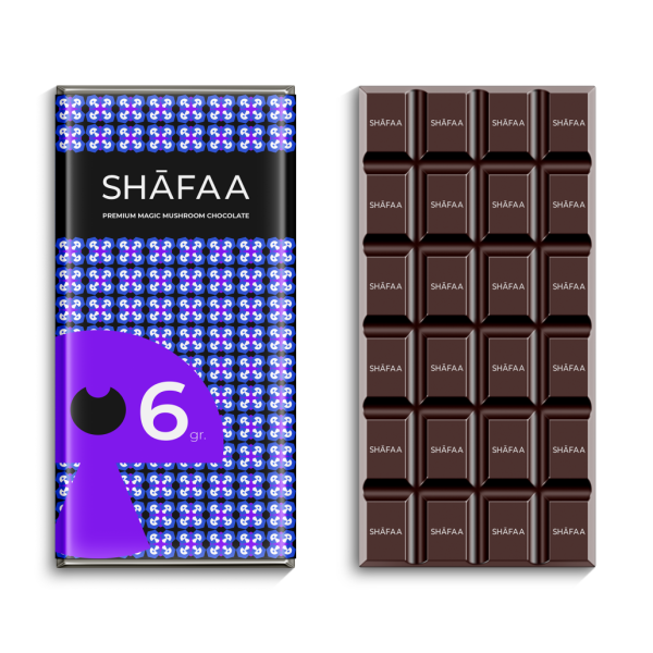 SHAFAA VEGAN PE 6g DARK CHOCOLATE - Image 3